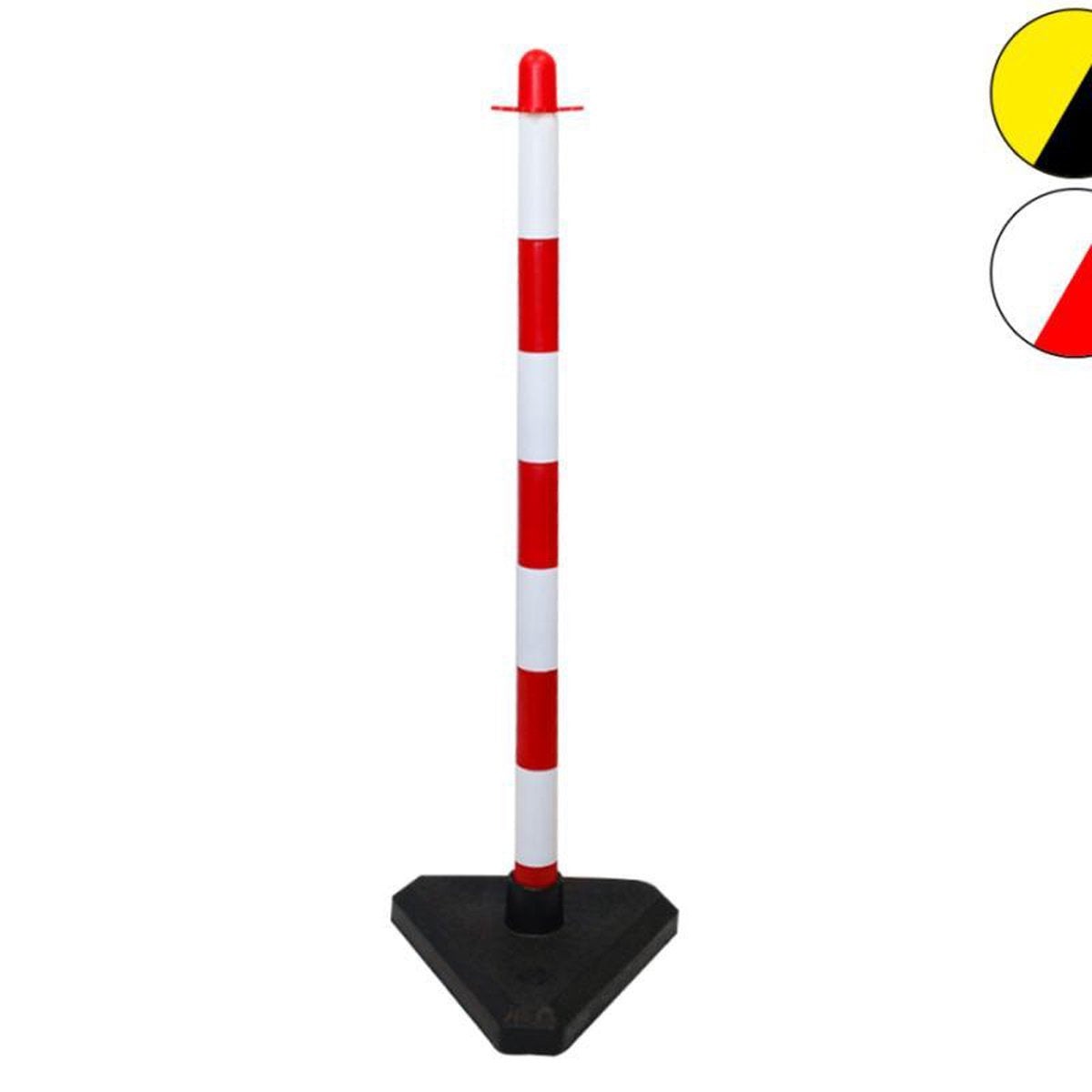 Kettingpaal Rood Wit