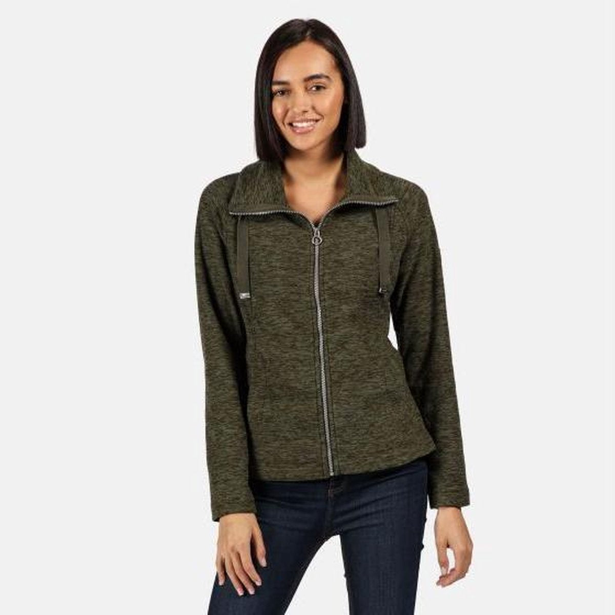 Zaylee Fleece met een gemiddeld gewicht en een rits over de volle lengte van Regatta voor Dames