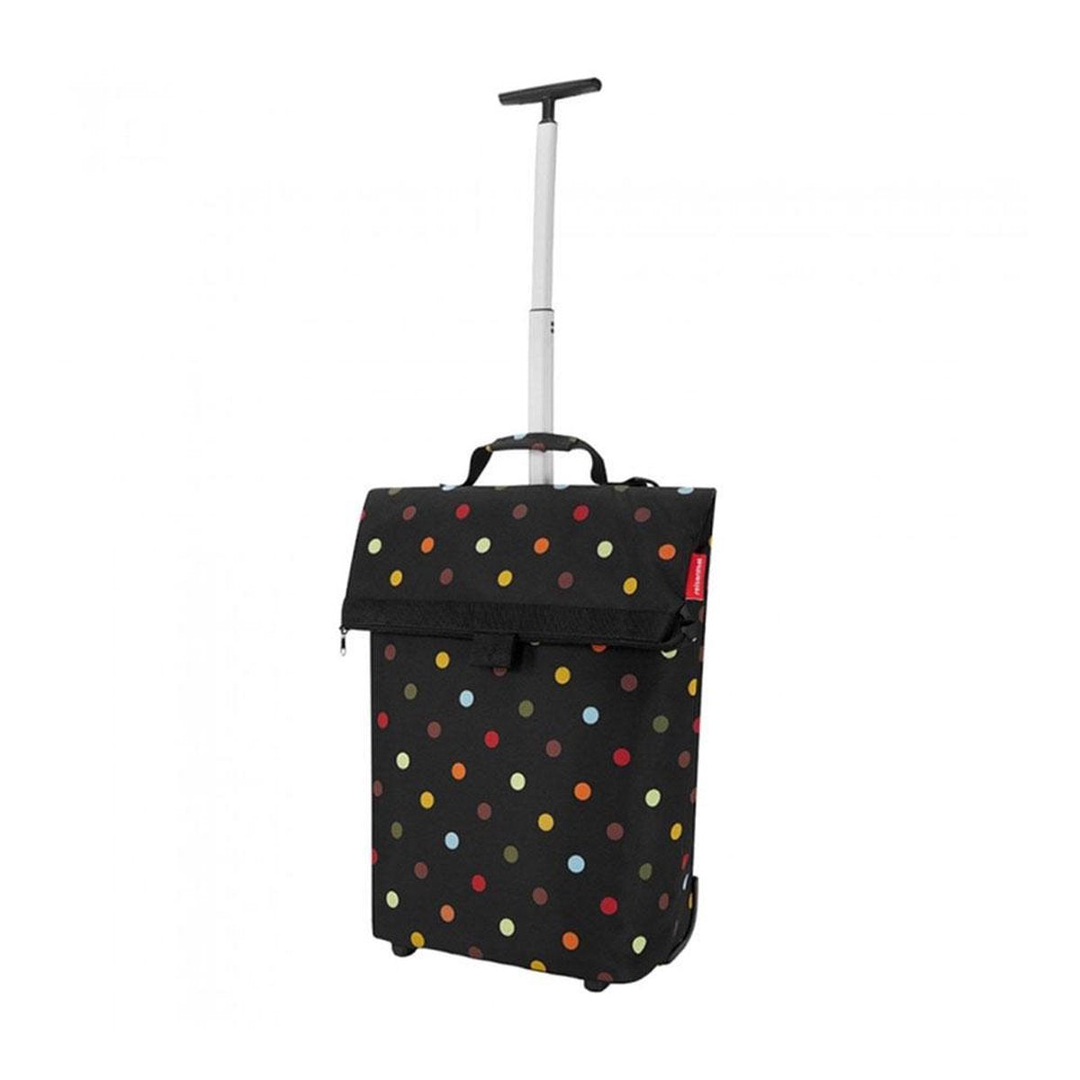 Reisenthel Trolley M Boodschappentrolley - Polyester - 43 L - Dots Zwart