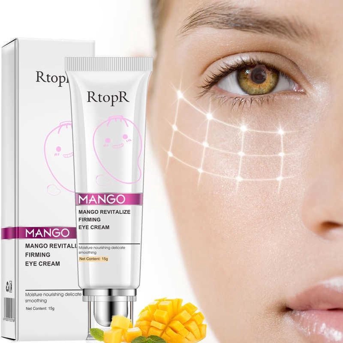 RtopR mango verstevigende oogcreme