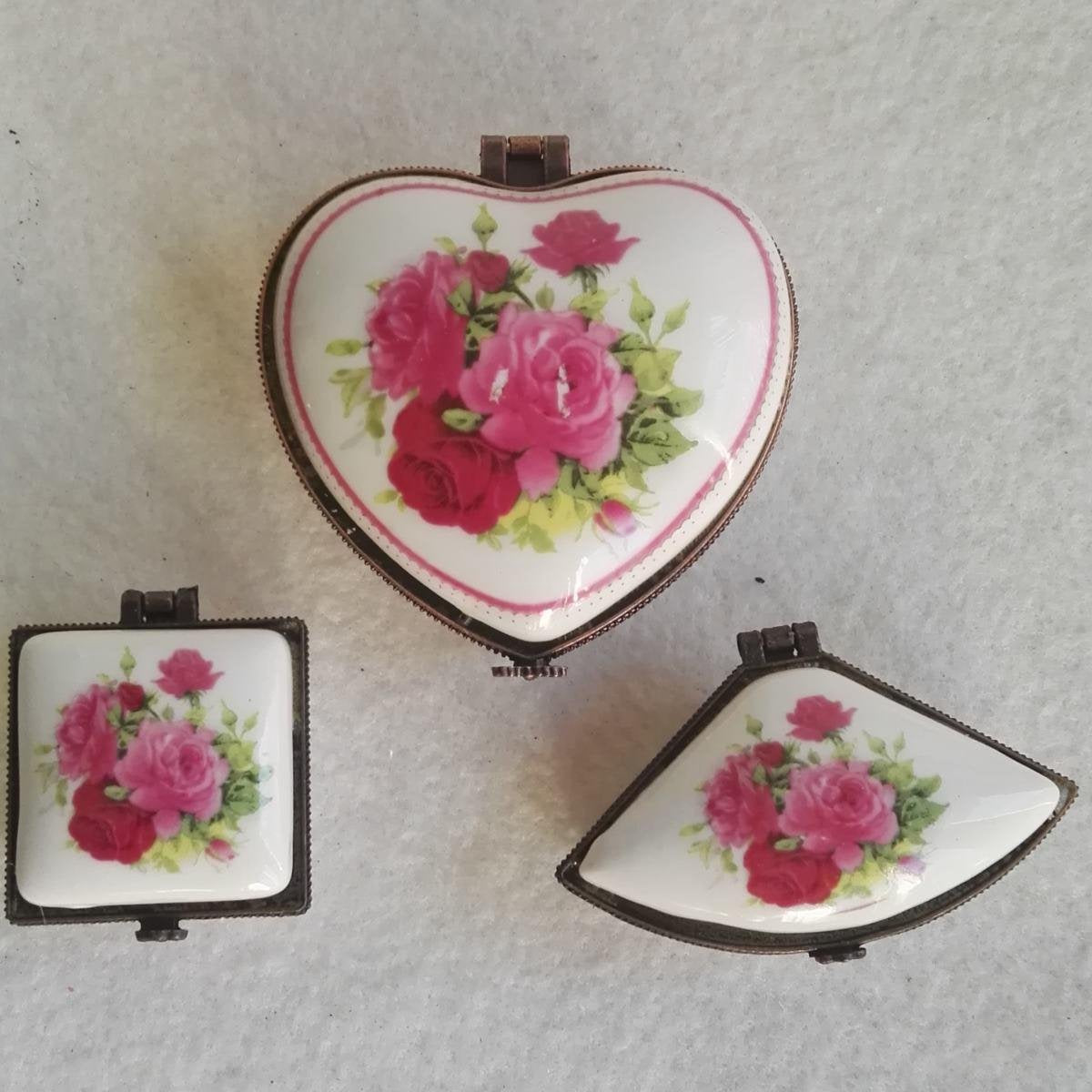 MadDeco - pillendoosje - porselein - 3 stuks - set(14)
