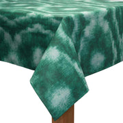 MixMamas Tafelkleed Gecoat - 140 x 250 - Tie Dye Groen