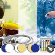 Koud Wit + Blauwe ledstrip 100 - 150 cm - compleet