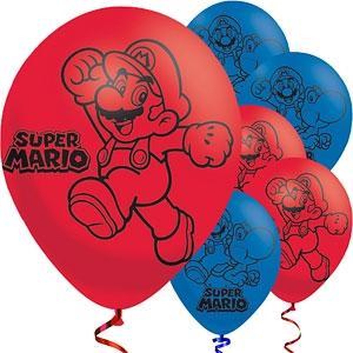 Super Mario Bros ballonnen