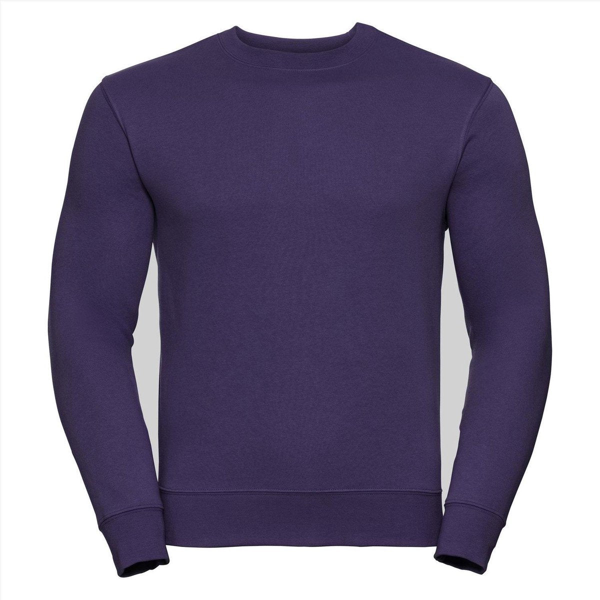 Russell Heren Sweatshirt Paars Ronde Hals Regular Fit - M