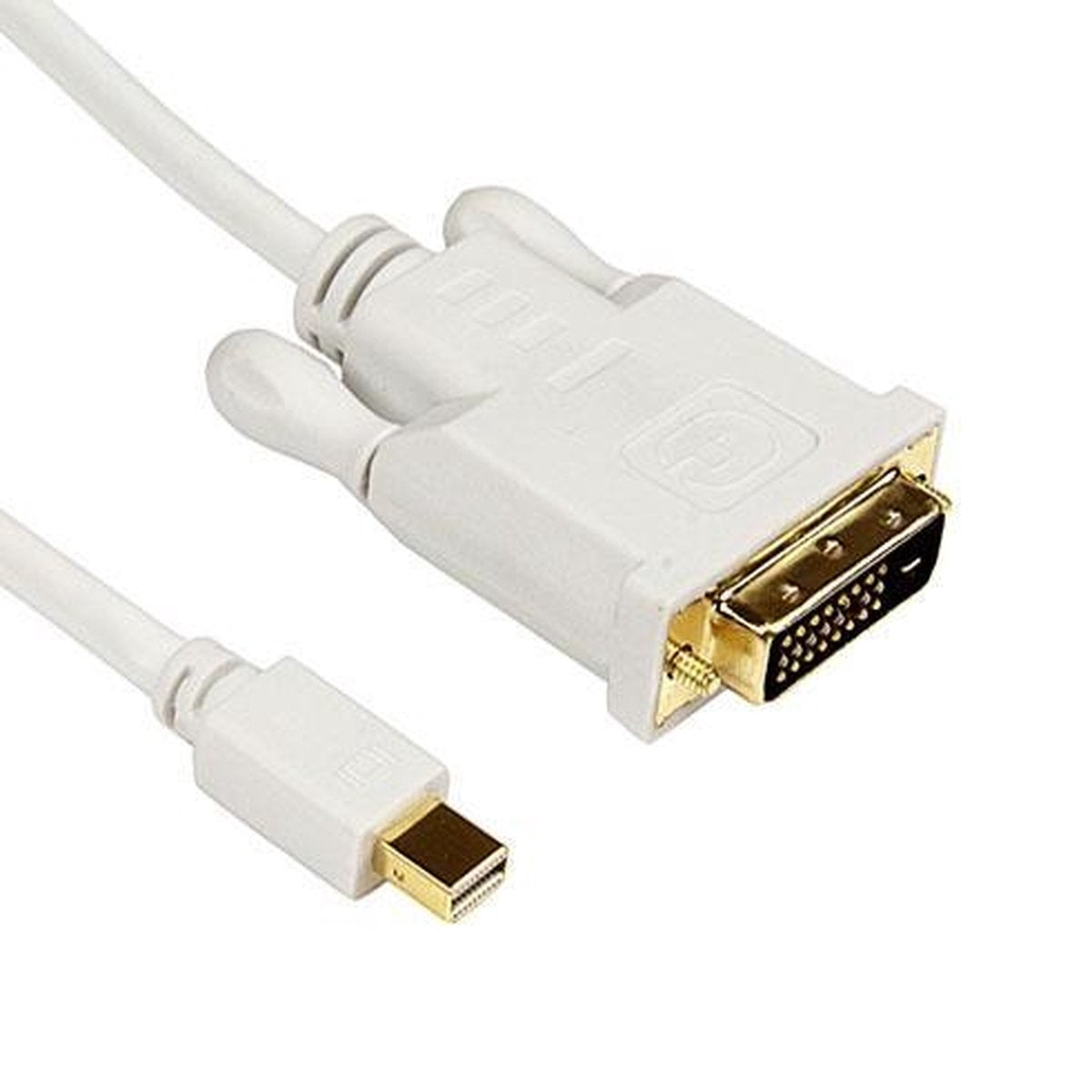 Mobigear Mini Displayport naar DVI Male Kabel 1.8 Meter