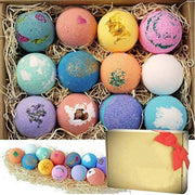 Membeli® Bruisballen voor Bad - 12 stuks (120gr) - Bruisballen Cadeauset - Voor Kinderen en Volwassenen