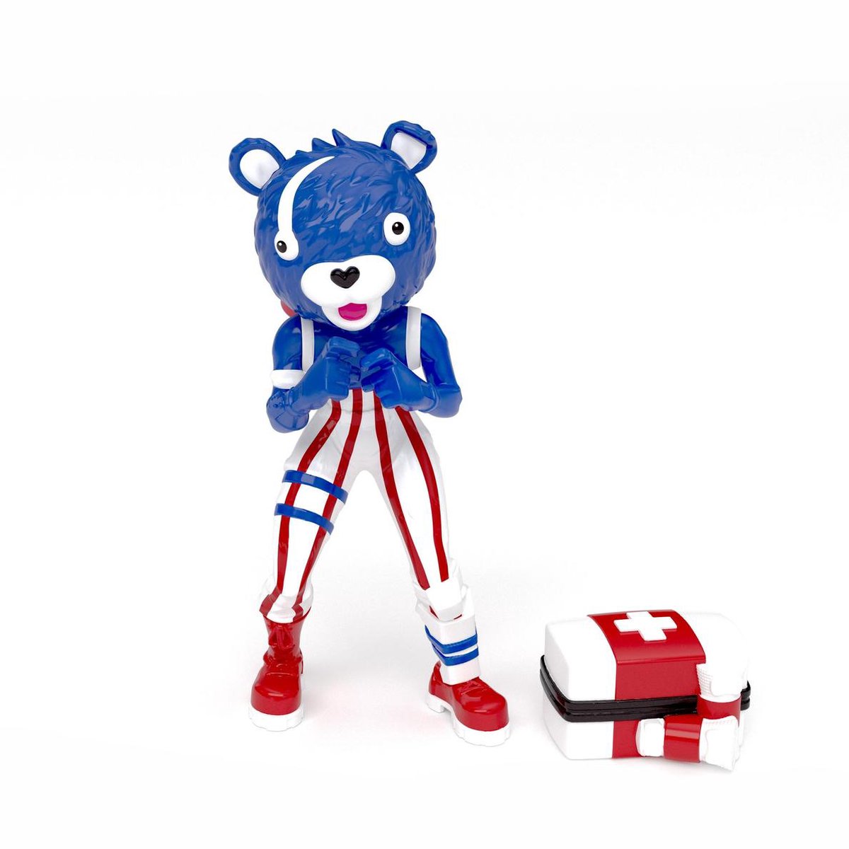 Fortnite - twee figuren inclusief 4 accessoires - Star-Spangled Trooper & Fireworks Team Leader - 5 sets te verzamelen!