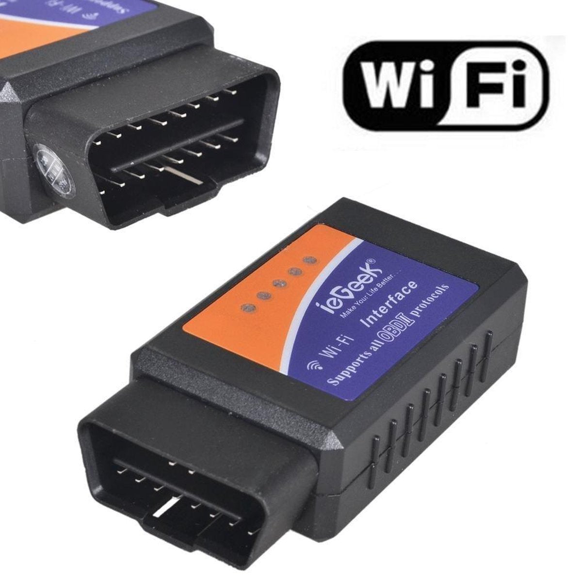 ieGeek WiFi draadloze OBD-II Mini OBD2 auto diagnostische scanner tool adapter