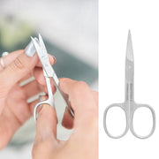 BeautyTools Professioneel Stevige Nagelschaar voor Vingernagels en Teennagels - Pedicure en Manicure Schaar - Gebogen snijvlak – 9 cm (NS-0829) INOX