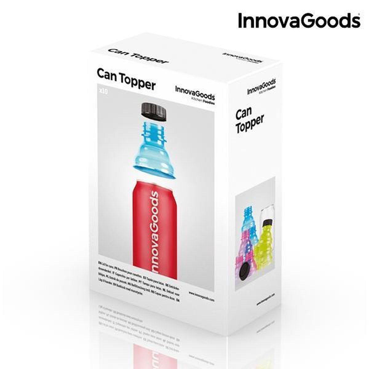 InnovaGoods Deksels voor Blikjes (Pakket van 10)