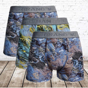 Grand man heren boxershorts katoen 5041 3-pak - M