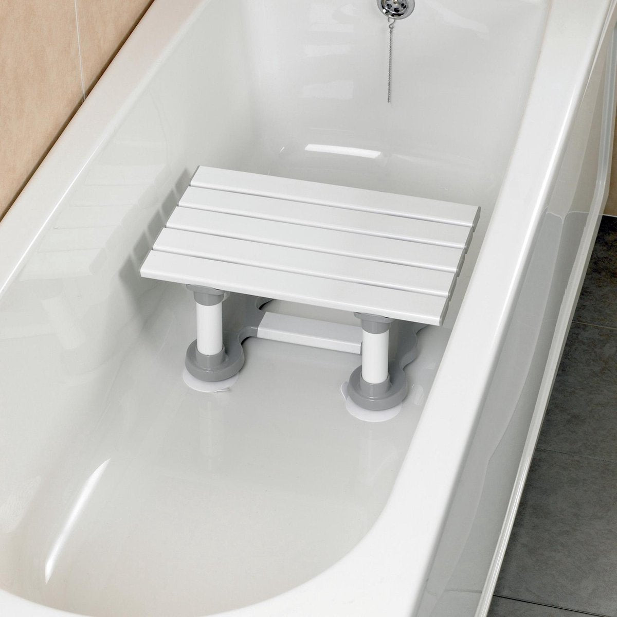 Adhome Badzit met 4 zuignap-poten Large hoogte: 30 cm