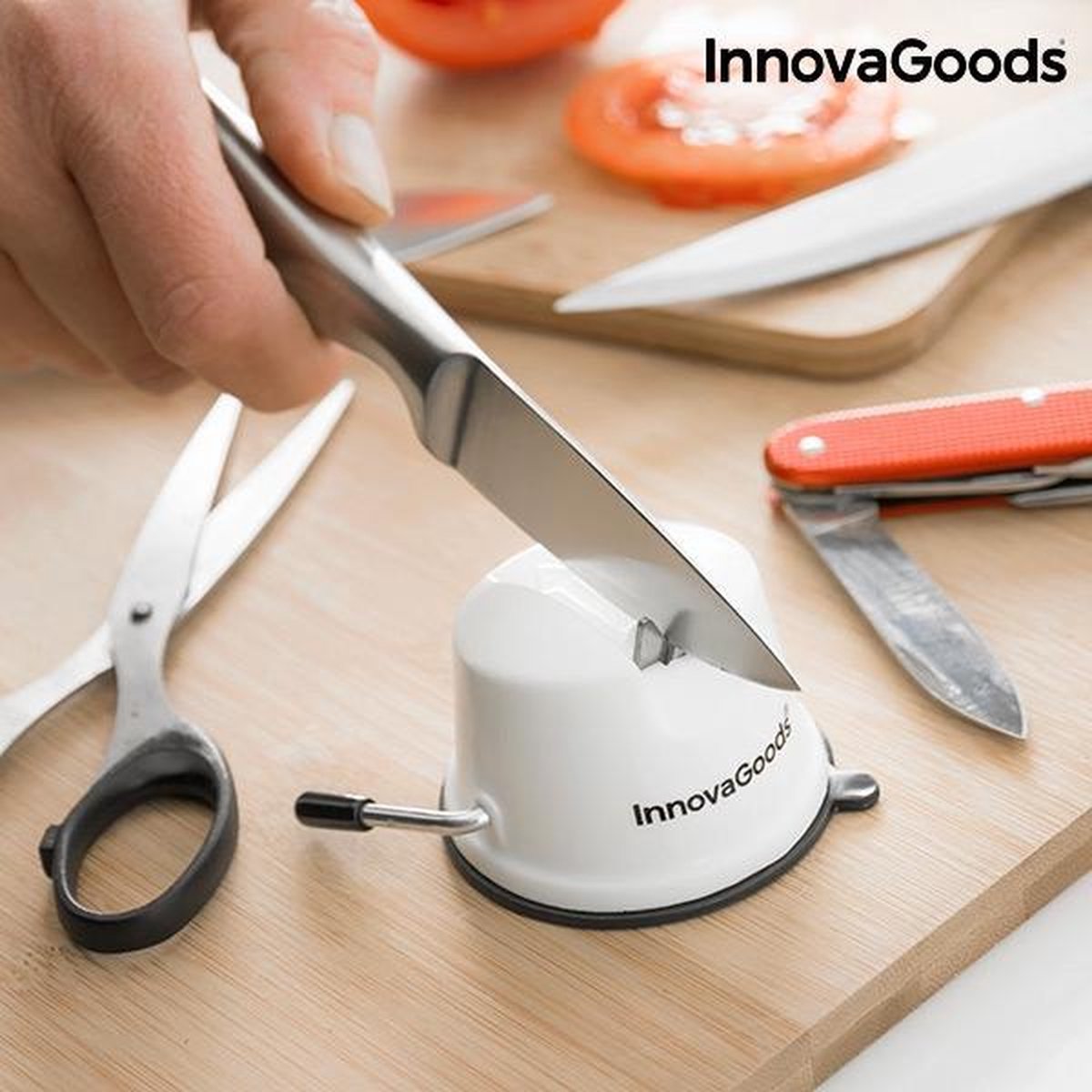 InnovaGoods Messenslijper met Zuignap