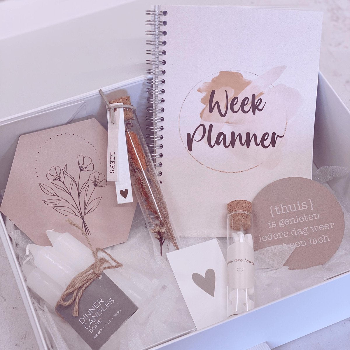 Label2X Cadeaudoos naturel