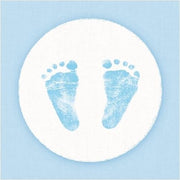 40x Feestservetten jongen geboren 3-laags - babyshower thema - Feest artikelen - feest decoraties