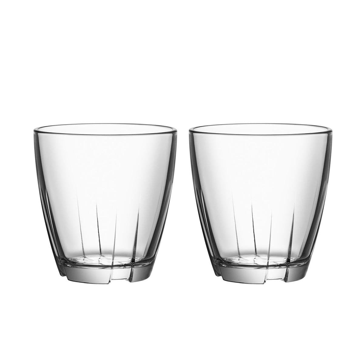 Kosta Boda Bruk Tumbler transparant 2 stuks - 0.2Ltr