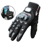 Motorhandschoenen - Zwart - Handschoenen Motor & Scooter - Maat M - Touchscreen - Bescherming
