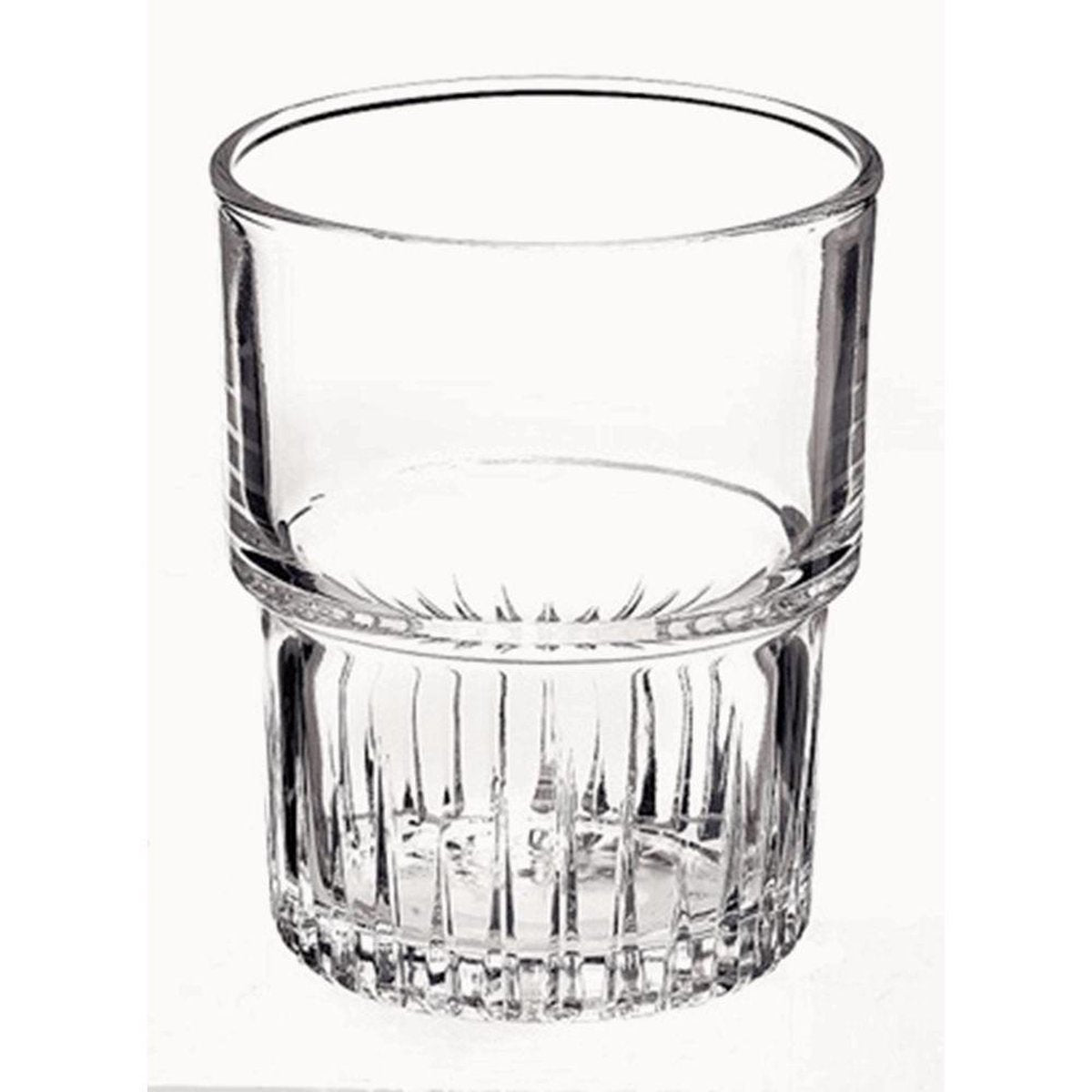 Duralex Empilable - Tumbler - hardglas - Stapelbaar - 0.16 l - 6 stuks