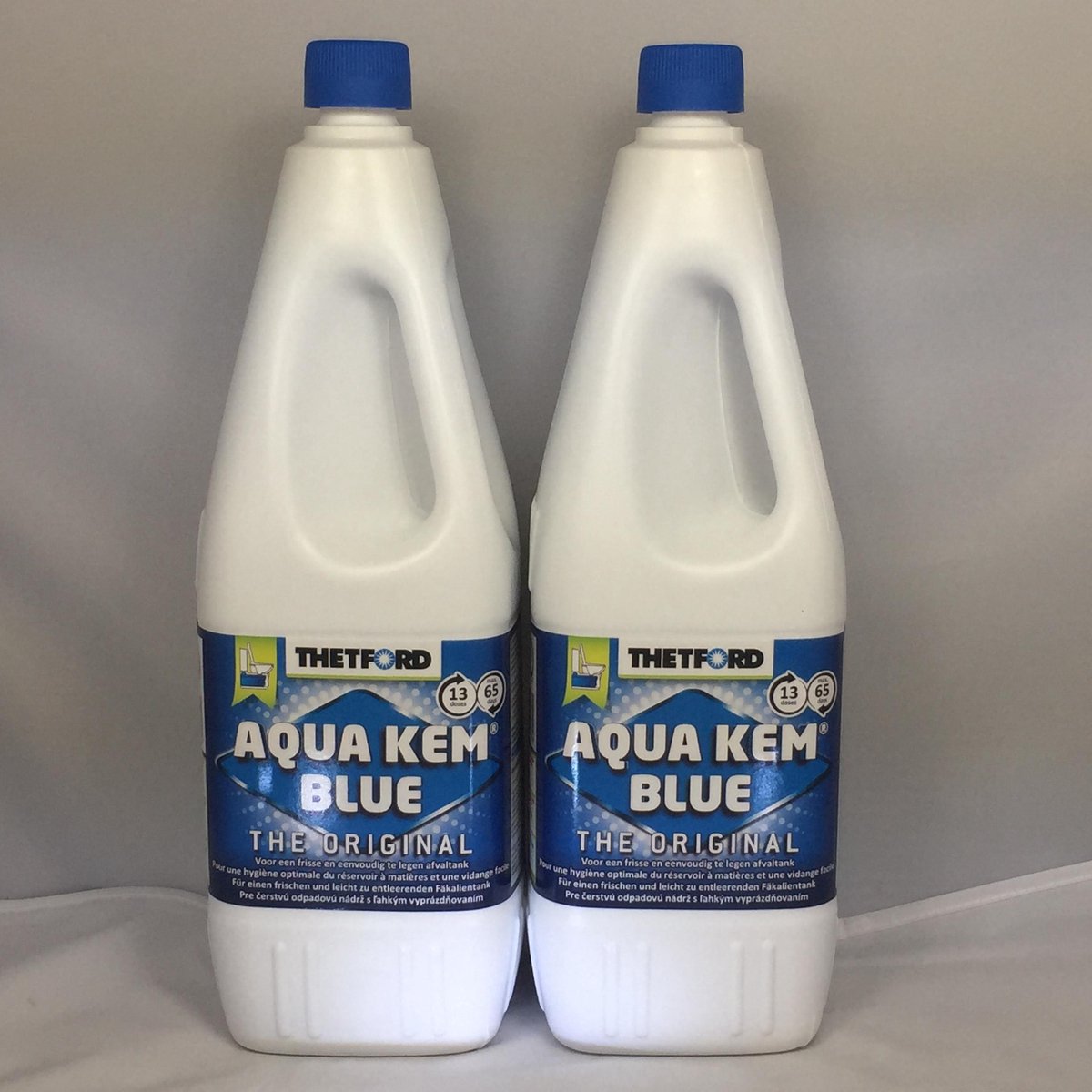 2 x Thetford Aqua Kem Blue - Afvaltankvloeistof - 2 Liter