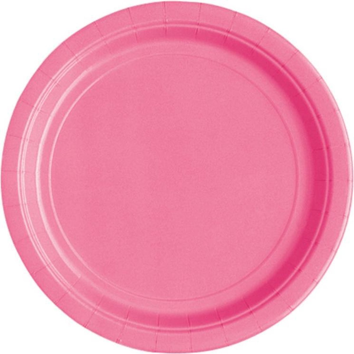 Haza Original Feestborden Roze 18 Cm 20 Stuks