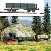 Busch - Flachwagen Mit Bordwand H0 (Bu12246)