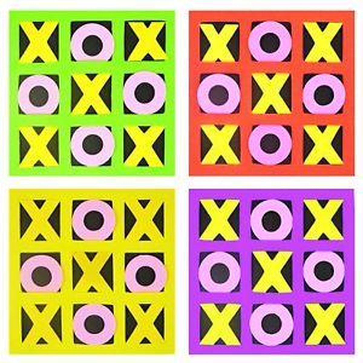 6 setjes Boter kaas eieren foam spel - uitdeelcadeautjes