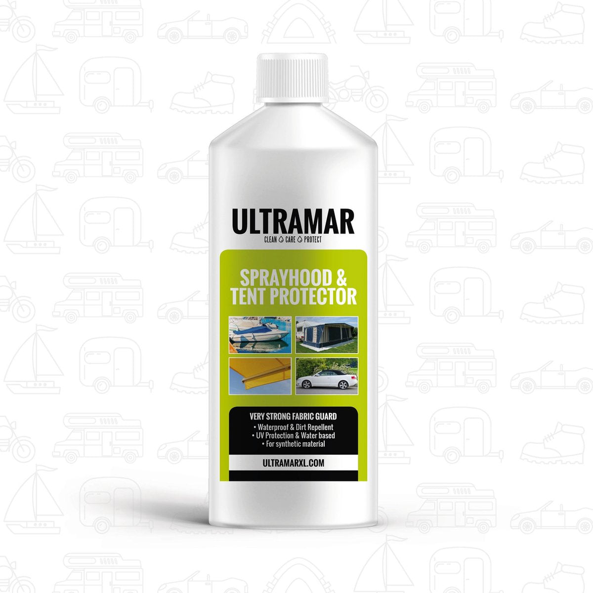 Beschermingsmiddel tent | 1000 ml | Ultramar