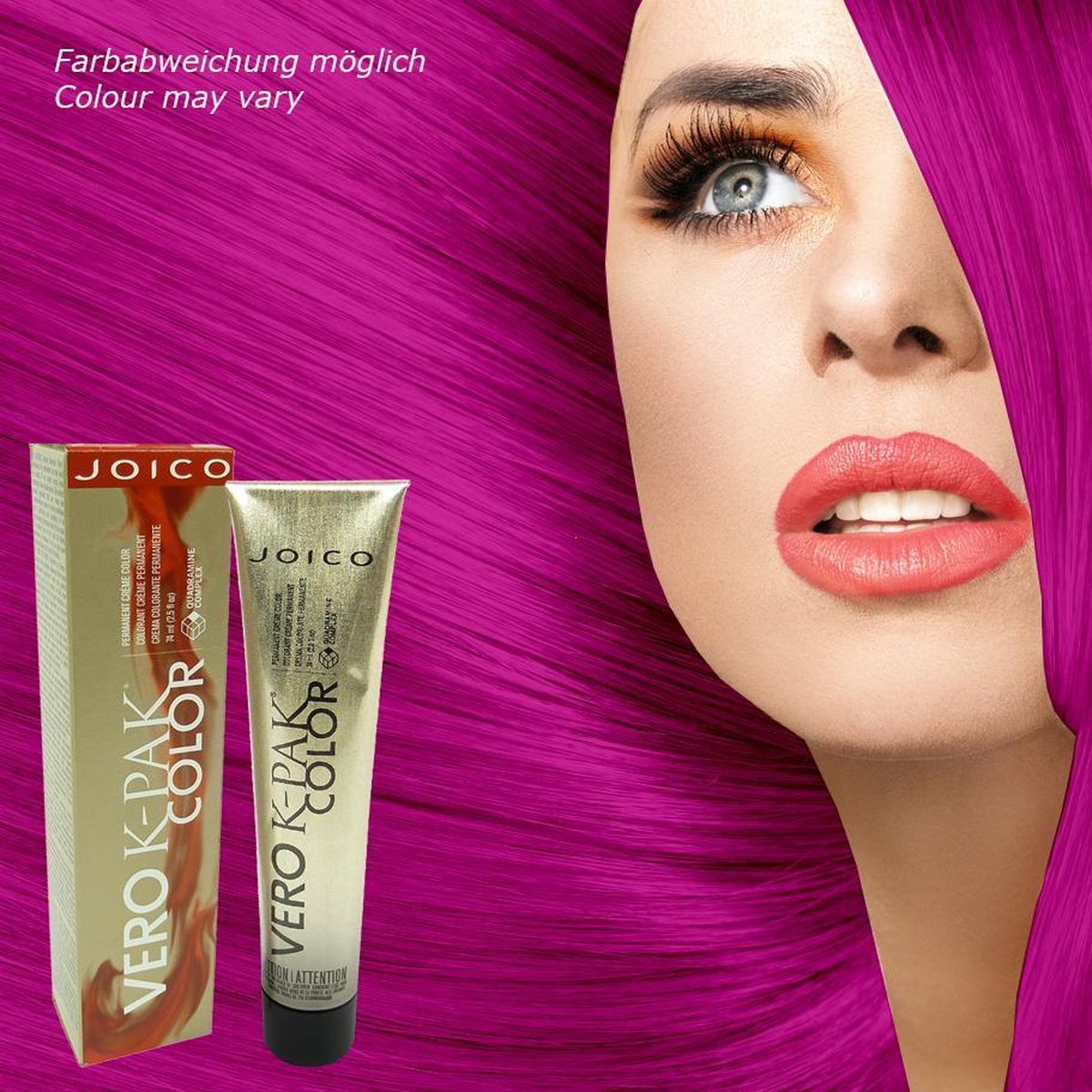 Joico - Vero K-PAK INRV Red Violet Intensifier Permanente crèmekleurige haarkleur 3x74ml