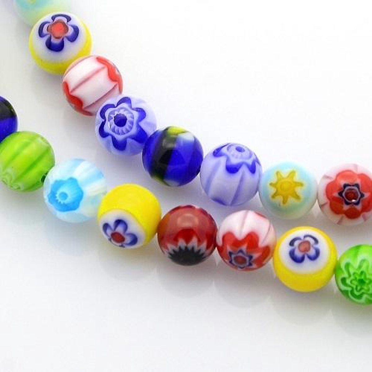 Millefiori glas
