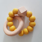 RiFresh - bijtring - rammelaar - okergeel - uni