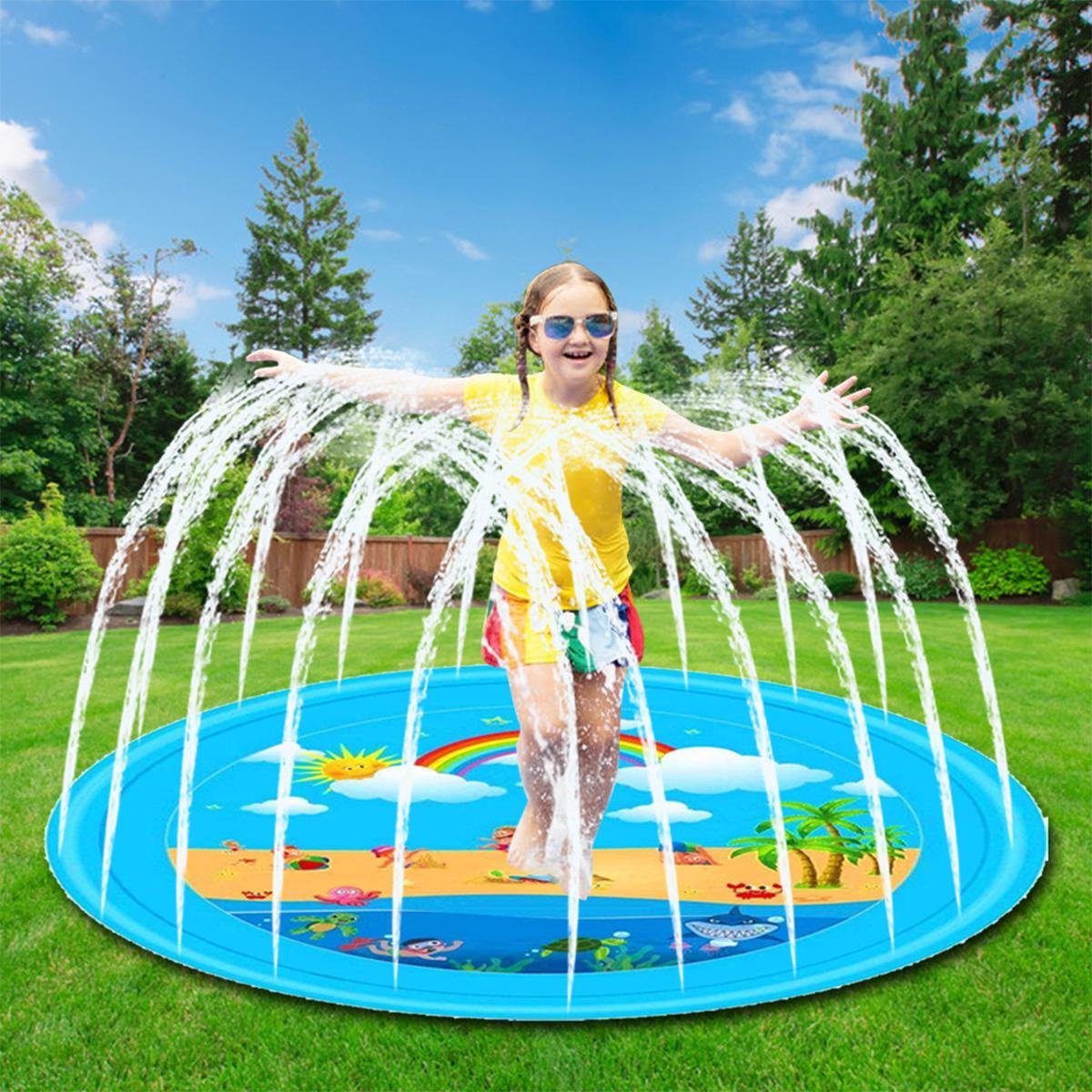 Water Fontein Speelmat voor Kinderen - waterspeelgoed - 170CM