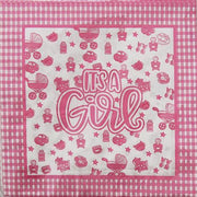 Servetten It's A Girl Roze 20 stuks