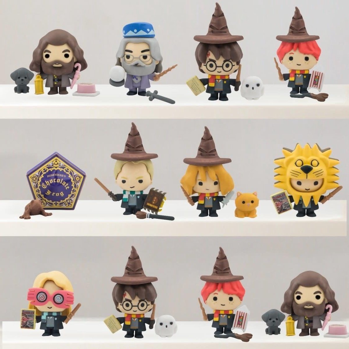 fame bros Harry Potter: Chibi Blindbox Figurine Eraser with Accessories - (price per piece)