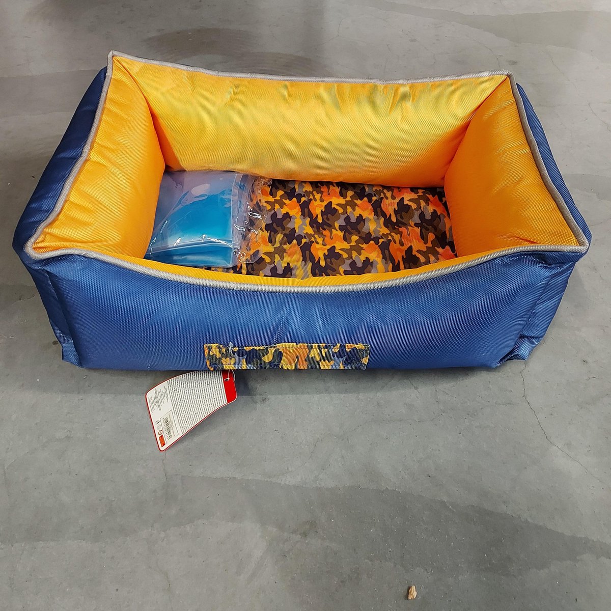 Croci Koelende Hondenland Camouflage Blauw/Oranje