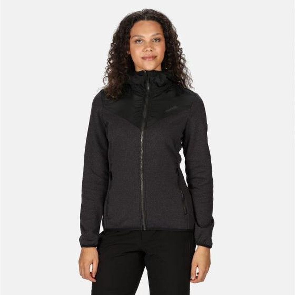 Upham Hybrid softshelljas van Regatta met capuchon voor Dames met waterafstotende afwerking