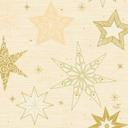 Duni Servetten Star Stories 3-laags 33 X 33 Cm Crème 20 Stuks