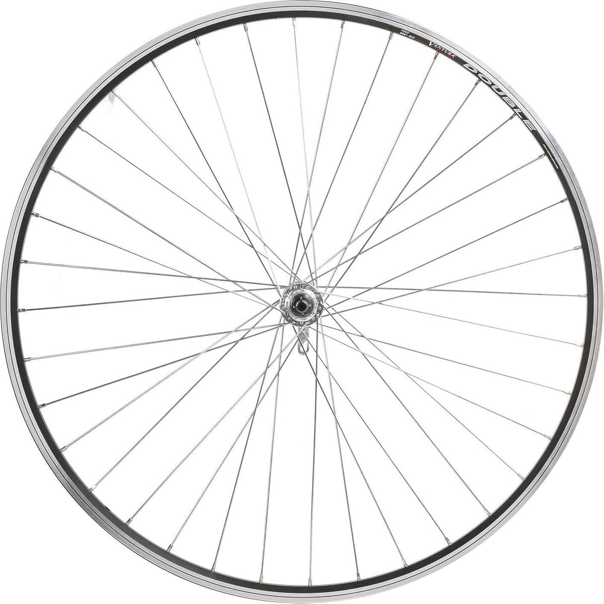Ventura Voorwiel 700c 28 Inch Velgrem Aluminium Zilver