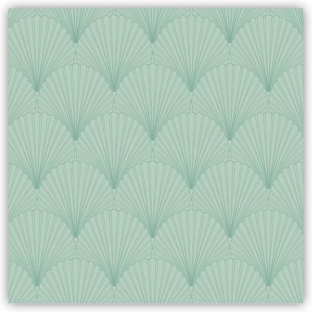GALA Servetten - Coquille Jade - 40x40cm - 25 Stuks