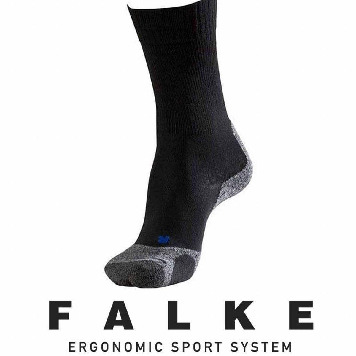 Falke Bundelkorting TK2 Cool Zwart Wandelsokken Dames