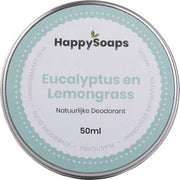Natuurlijke Deodorant Eucalyptus & Citroengras | Plasticvrije Deodorant | Deodorant voor Mannen | Deodorant voor Vrouwen | Duurzame Deodorant | Vegan | Palmolievrij
