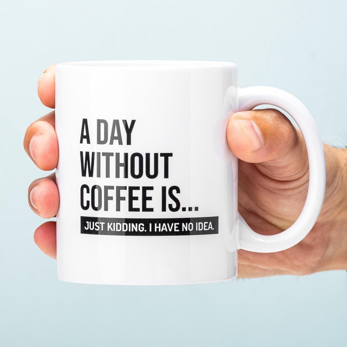Nutcrackers A Day Without Coffee Mok