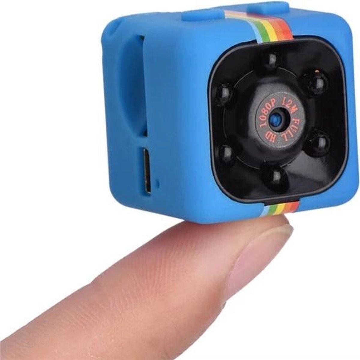 Daroyx® SQ11L30 Spycam - Verborgen camera met HD kwaliteit - Mini spy camera zonder SD kaart - Blauw