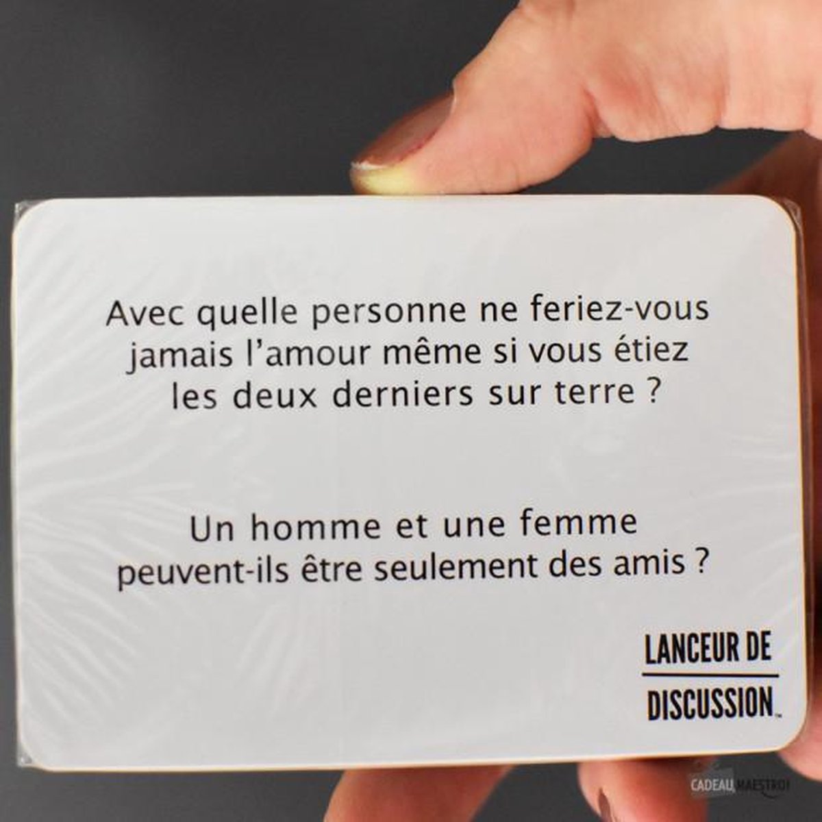 Lanceur de Discussion Party 110 Cartes 110 Questions Pimentez la Soirée
