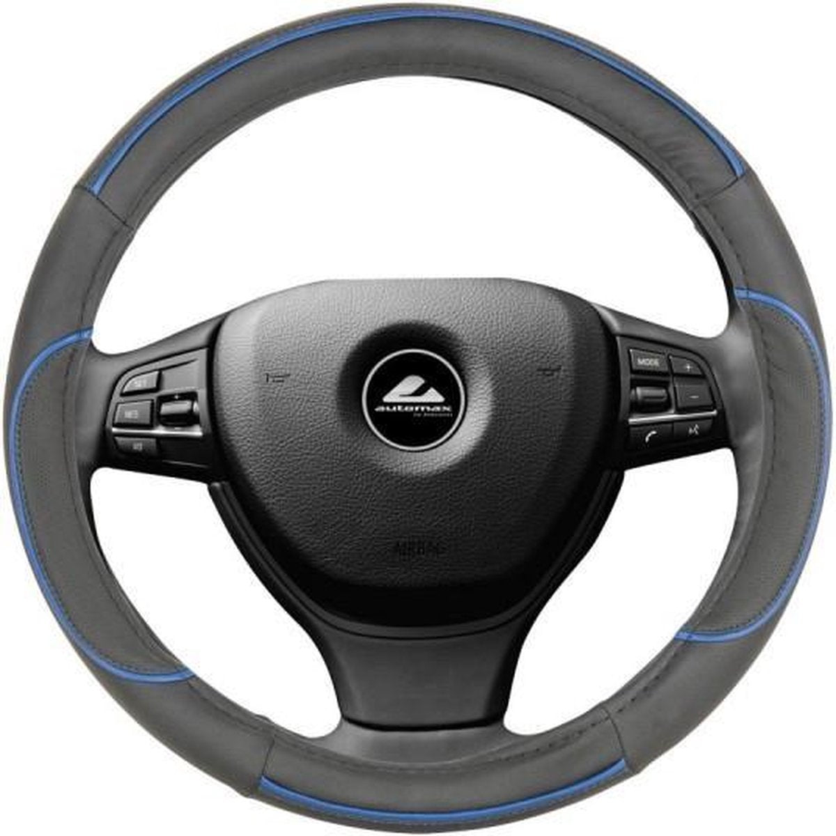 Automax stuurhoes - Stuurhoes - Zwart/Blauw - 37-39cm