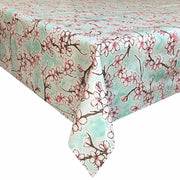 MixMamas Tafelzeil Kersenbloesem - 120 x 180 cm - Mintgroen