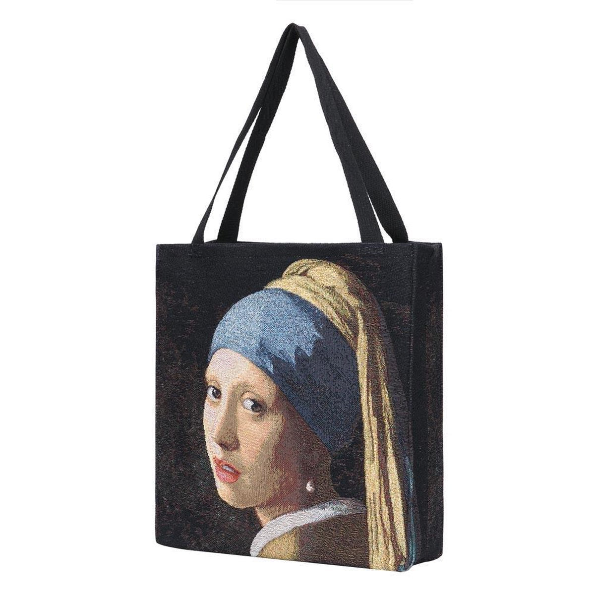 Signare Boodschappentas groot - Kunst - Gobelin - Meisje met de Parel - Johannes Vermeer