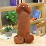 Piemel kussen - Penis kussen - 30 cm - Bruin - Piemel - Piemel decoratie - Piemel knuffel - Penis knuffel - vrijgezellenfeest vrouw