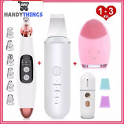 Professionele  Poriënreiniger Set - 4 in 1 - Volledige Gezichtsverzorging - Poriën Reiniger - Blackhead Remover - Mee eter Verwijderaar - Anti Puisten