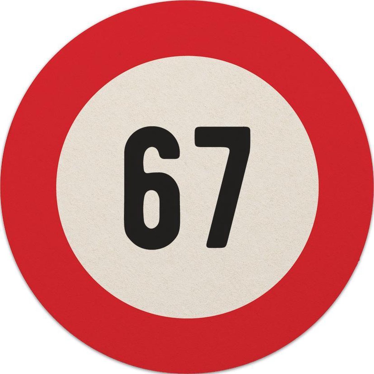 Bierviltjes 67 jaar | Bierviltjes 20 stuks | Bierviltjes verjaardag| Bierviltjes gefeliciteerd
